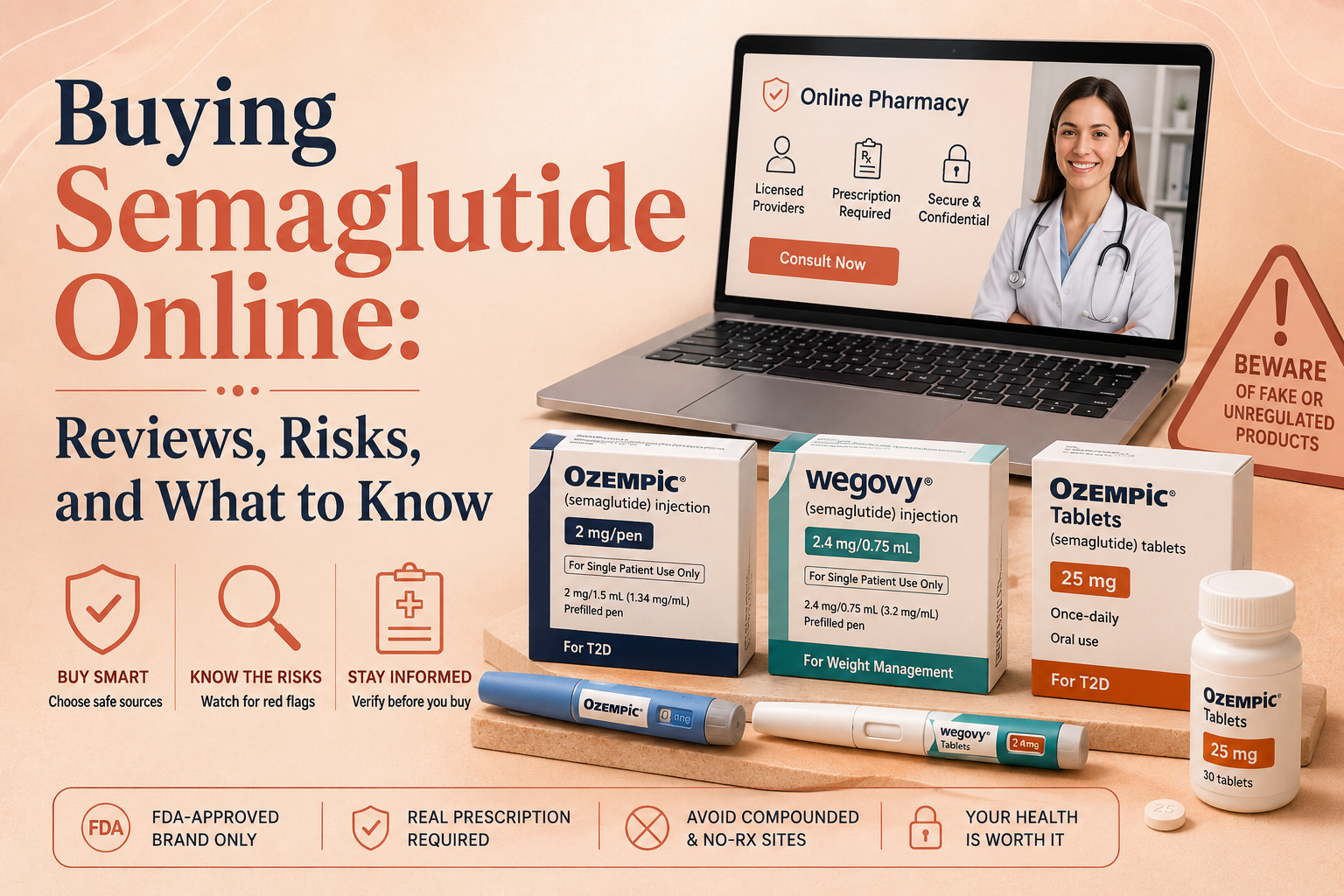 Buying Semaglutide Online: Reviews, Risks, and What to Know