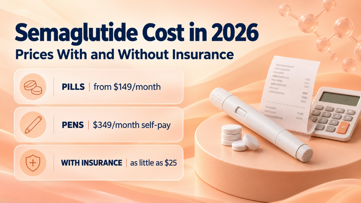 Semaglutide Cost in 2026: Prices With and Without Insurance