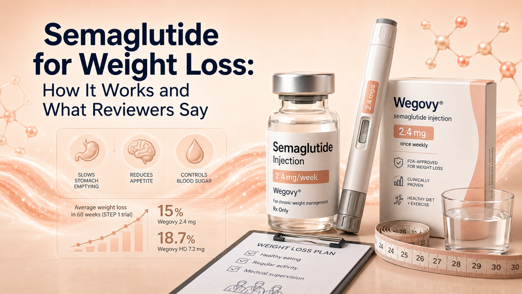 Semaglutide for Weight Loss: How It Works and What Reviewers Say
